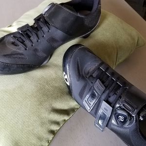 Giro Raes Techlace Womens Cycling Shoes. Size 39.5 Black